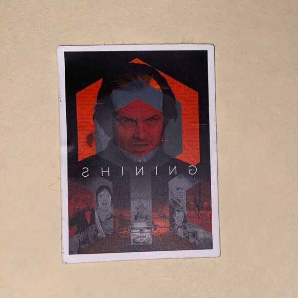 THE SHINING Sticker Pack of 2 Evil Twins + Here’s Johnny NEW Rare Collectible - Picture 4 of 14